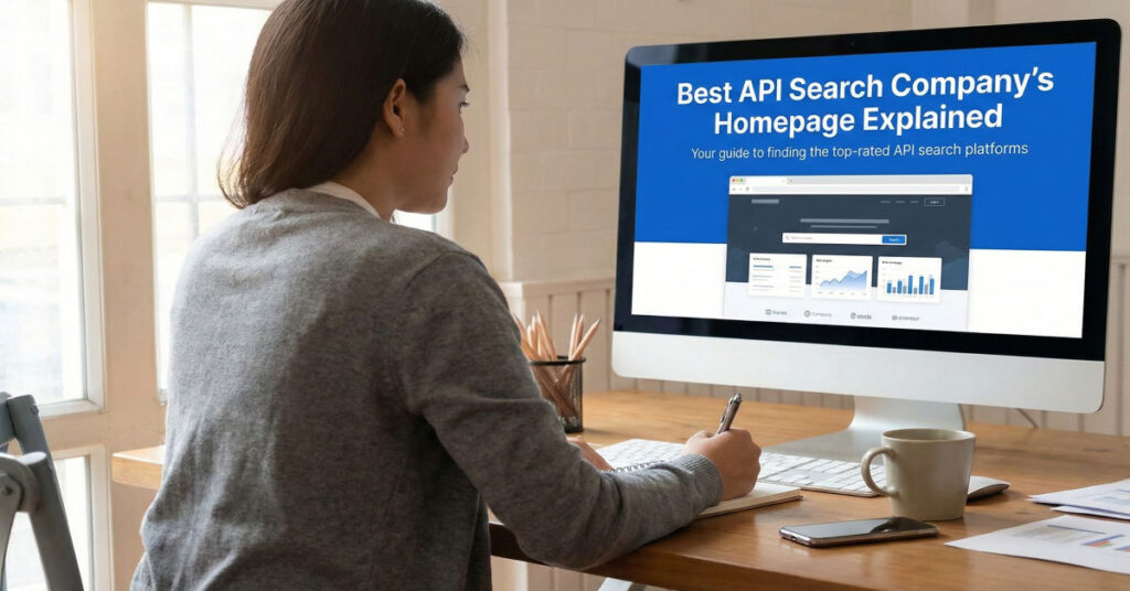 Best API Search Company's Homepage